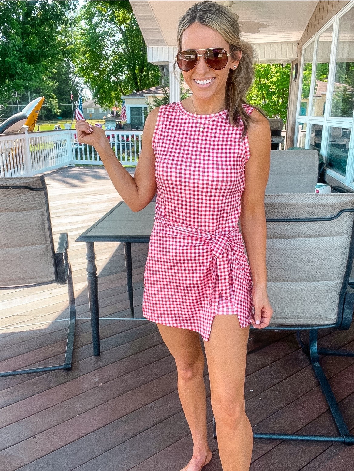 I LOVE this active dress! It’s a romper with a wrap style that gives it the look of a dress! The wrap style is so flattering! Regular bra friendly & super soft stretchy material

#LTKfitnessgoals #LTKmomlife #LTKootd