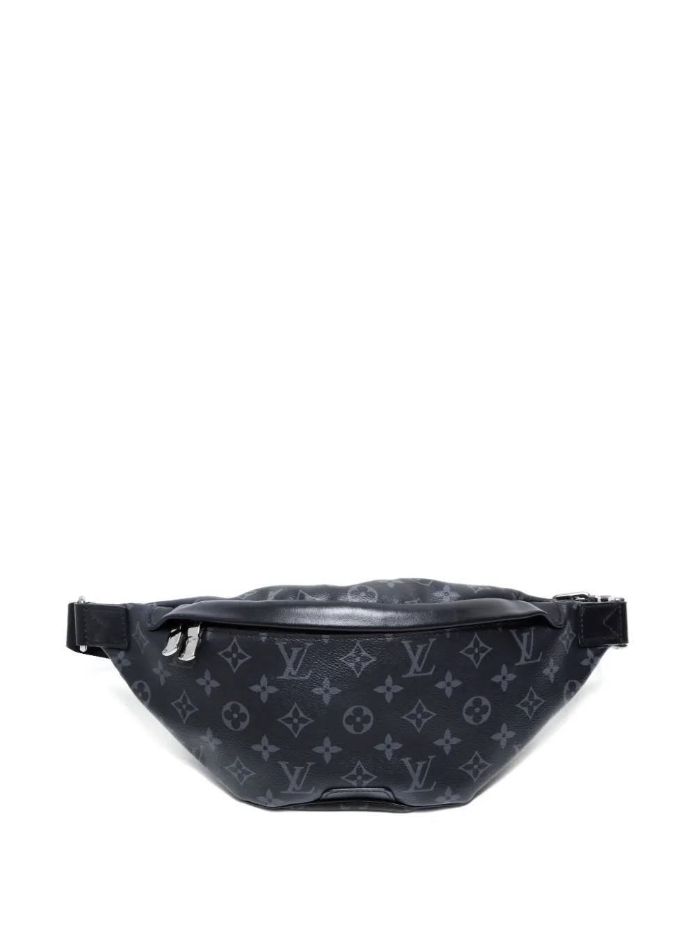 Louis Vuitton Pre-Owned 2021-2025 Discovery Bumbag PM Monogram Eclipse belt bag - Black | Farfetch Global