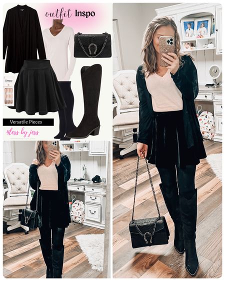 Amazon fall outfit Inspo and how it worked out! Everything fit TTS and I’m wearing a small in each piece. 

#LTKunder50 #LTKstyletip #LTKSeasonal