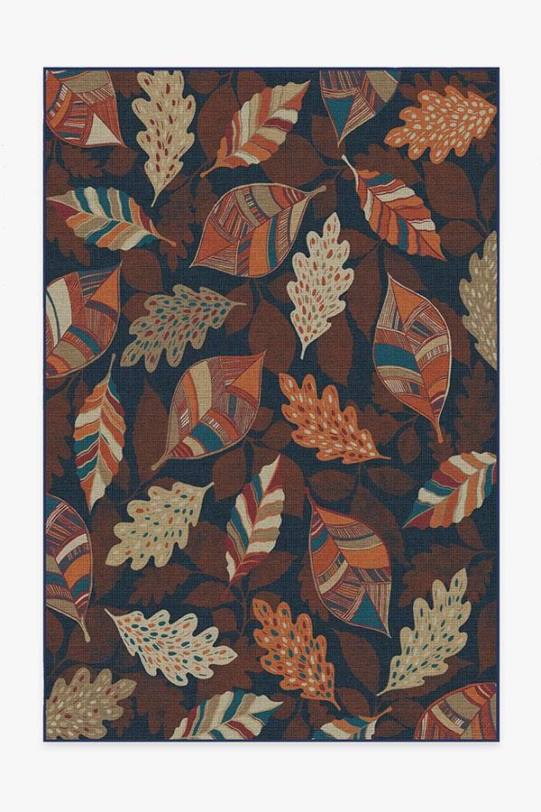 Outdoor Aurelia Blue Amber Rug | Ruggable