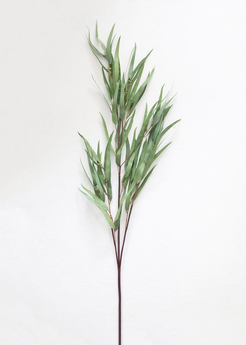 Large Fake Eucalyptus Leaf Branch - 43 | Afloral (US)