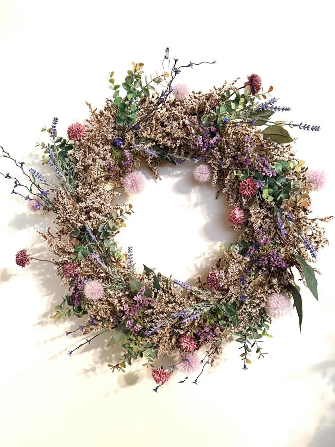 Spring Statice Wreath | Etsy (US)