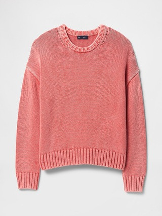 100% Cotton Relaxed Sweater | Gap (US)