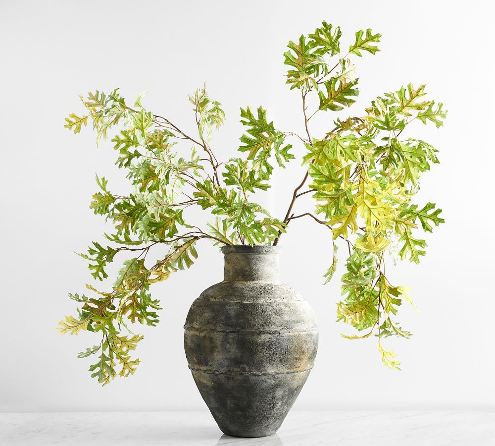 Faux Turning Maple Branch - Green | Pottery Barn (US)