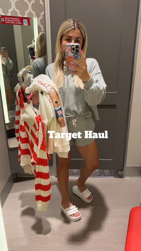 Target haul! 
Red, white and blue finds
USA finds
Sandals tts and comfy 

#LTKShoeCrush #LTKFindsUnder50 #LTKFindsUnder100