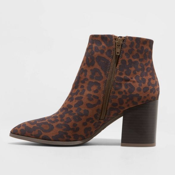 Women's Luella Block Heeled Fashion Boots - A New Day™ | Target