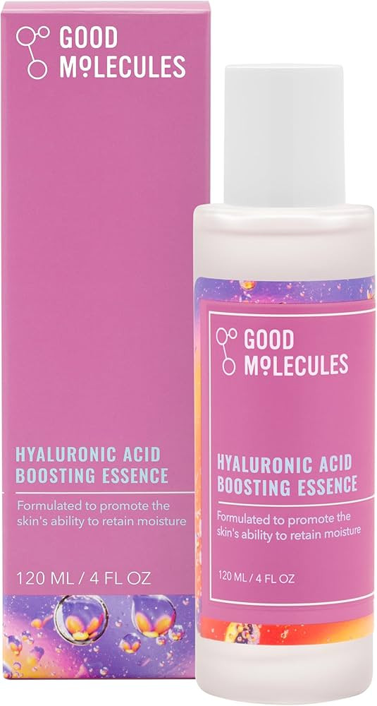 Good Molecules Hyaluronic Acid Boosting Essence 120ml/4oz - Facial Moisturizer with Tripeptides t... | Amazon (US)