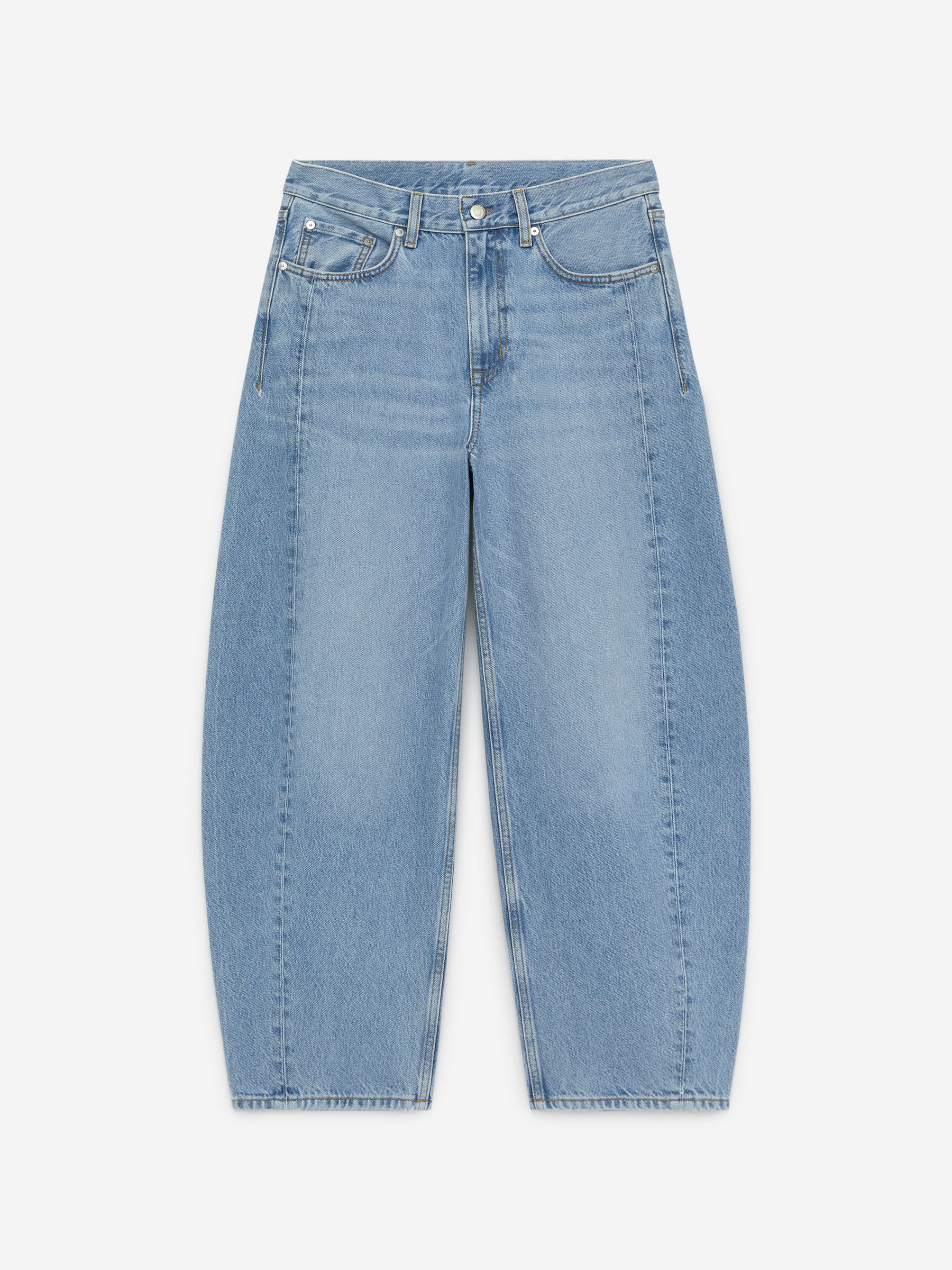 BLOOM Barrel Jeans – Light Blue – Women – ARKET GB | Arket UK