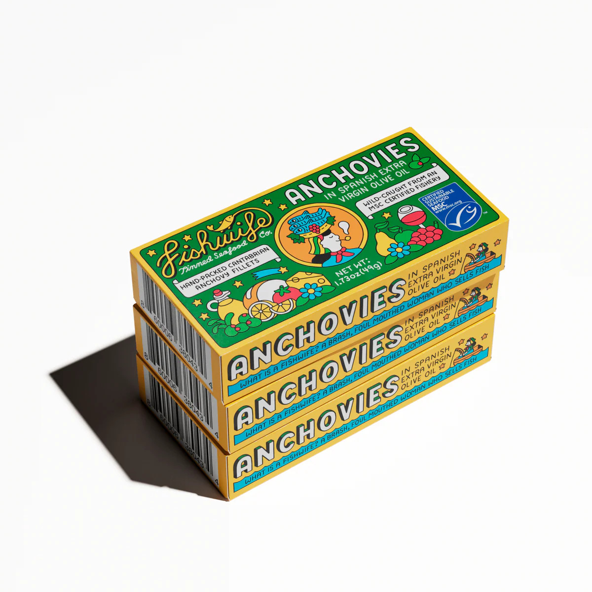 Cantabrian Anchovies in Extra Virgin Olive Oil (3-Pack) | Fishwife