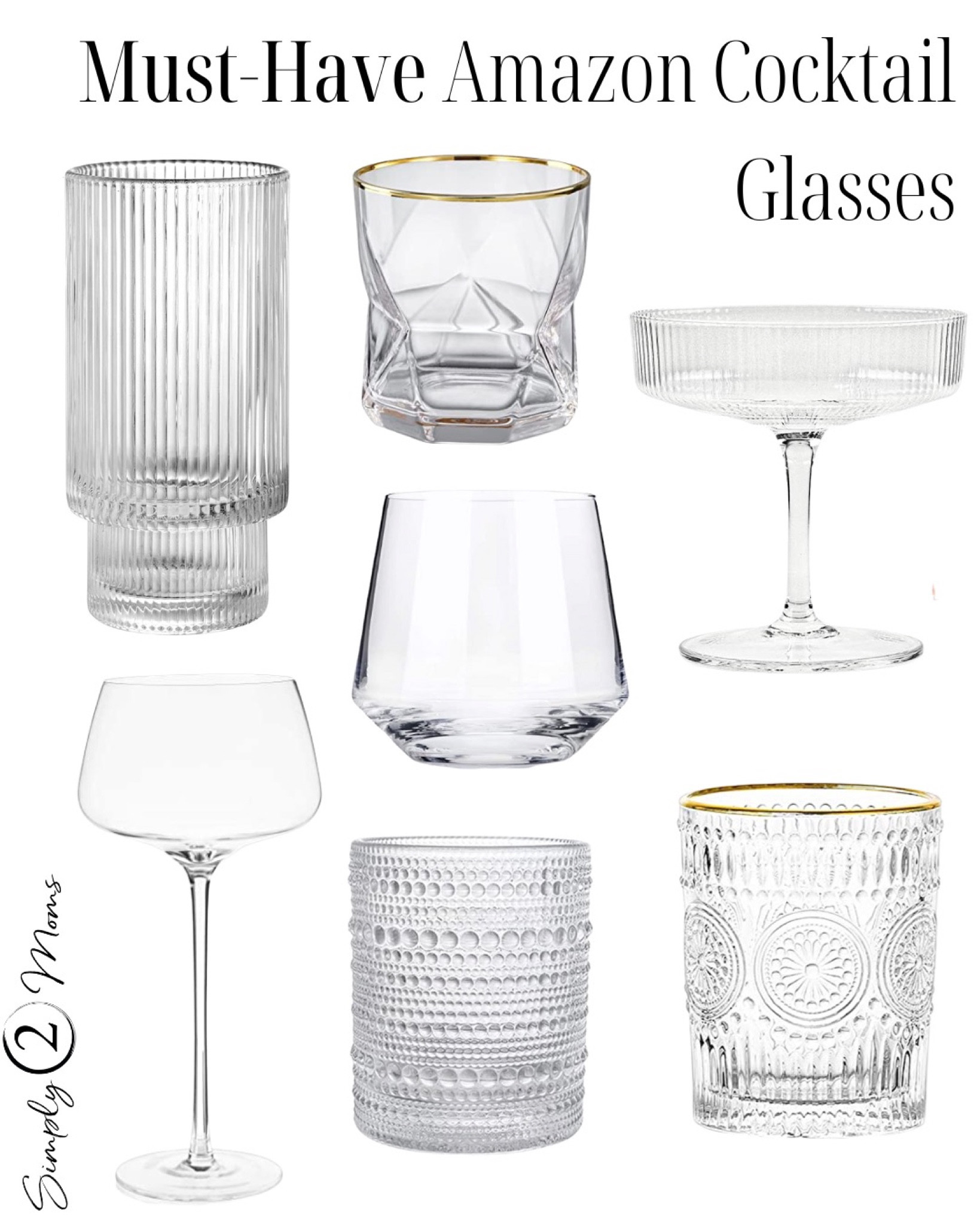 Easily elevate your parties and drink making with these stylish cocktail/bar glasses from Amazon! #Amazon #trendy 

#LTKFind #LTKGiftGuide #LTKhome