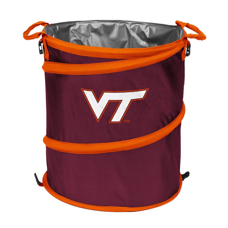 Virginia Tech Hokies Collapsible 3-in-1 Trashcan Cooler | Fanatics