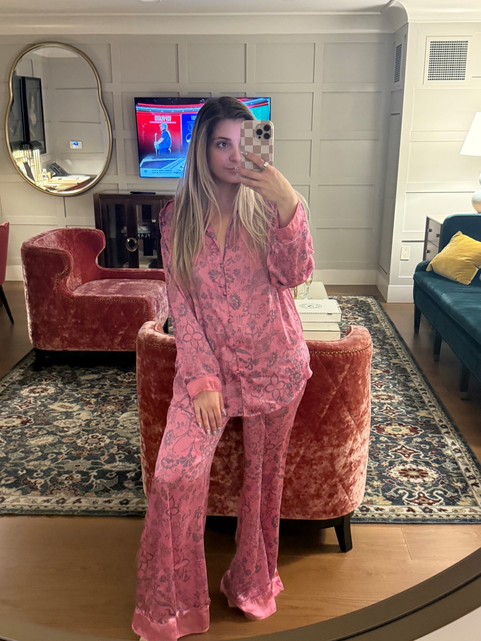 The cutest pj set
Wearing Size Small

Free people
Silk floral pjs 
Vacation ootd

#LTKSeasonal #LTKStyleTip #LTKFindsUnder100