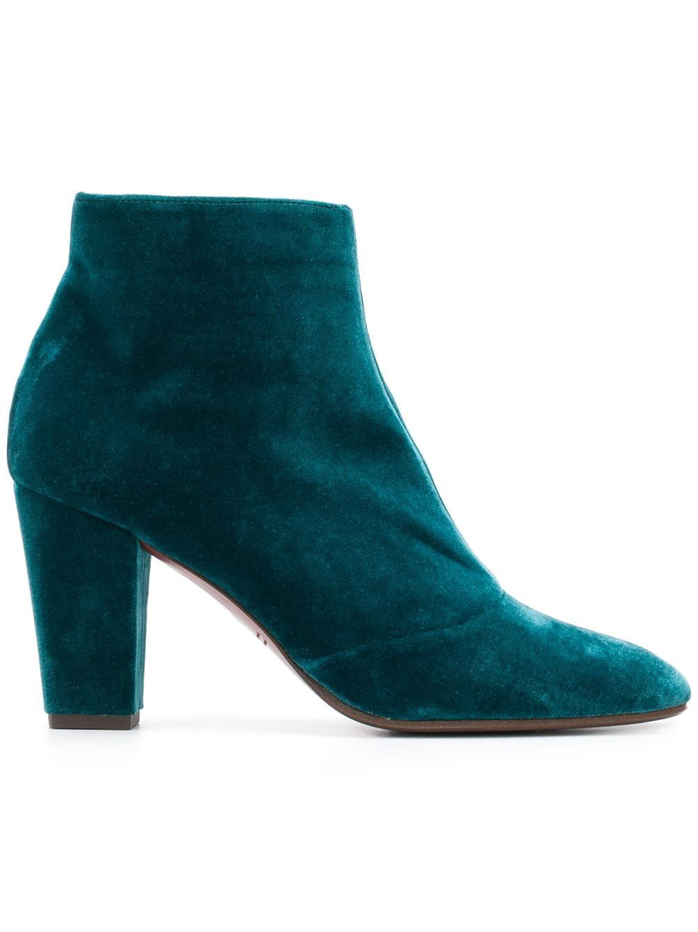 Chie Mihara Hibo heeled ankle boots - Green | FarFetch Global