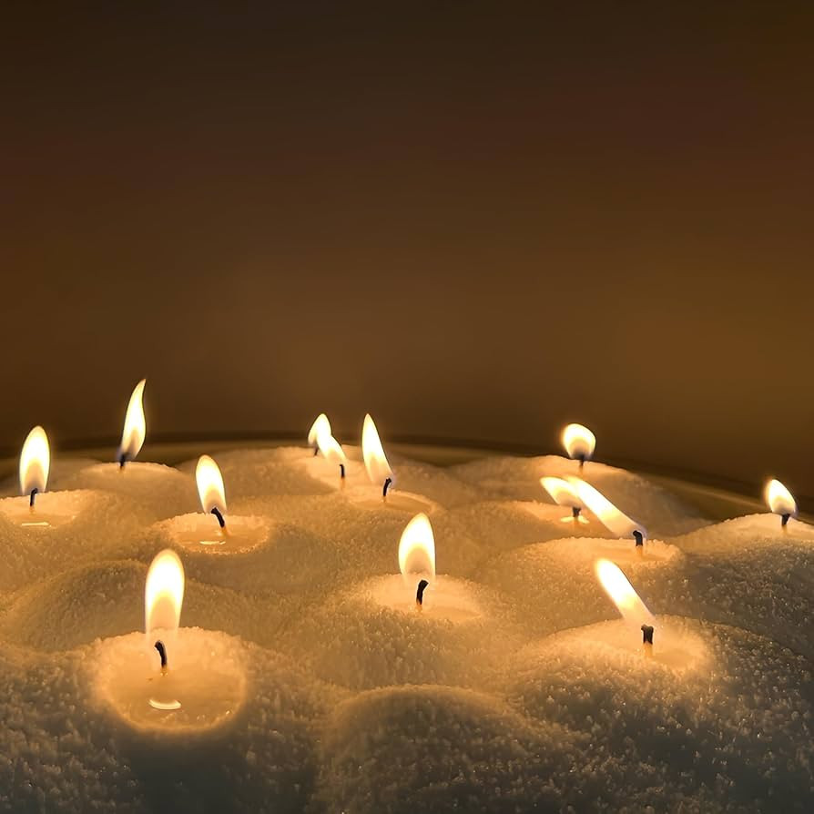 Niceme Customized Powder Candle Making, 26Oz / 750g Refillable Beaded Wax Sand DIY Pearled Candle... | Amazon (US)