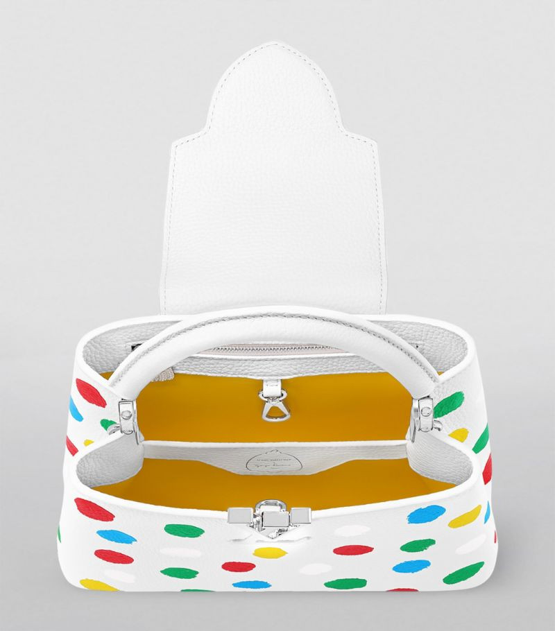 x Yayoi Kusama Infinity Dots Capucines BB Top-Handle Bag | Harrods