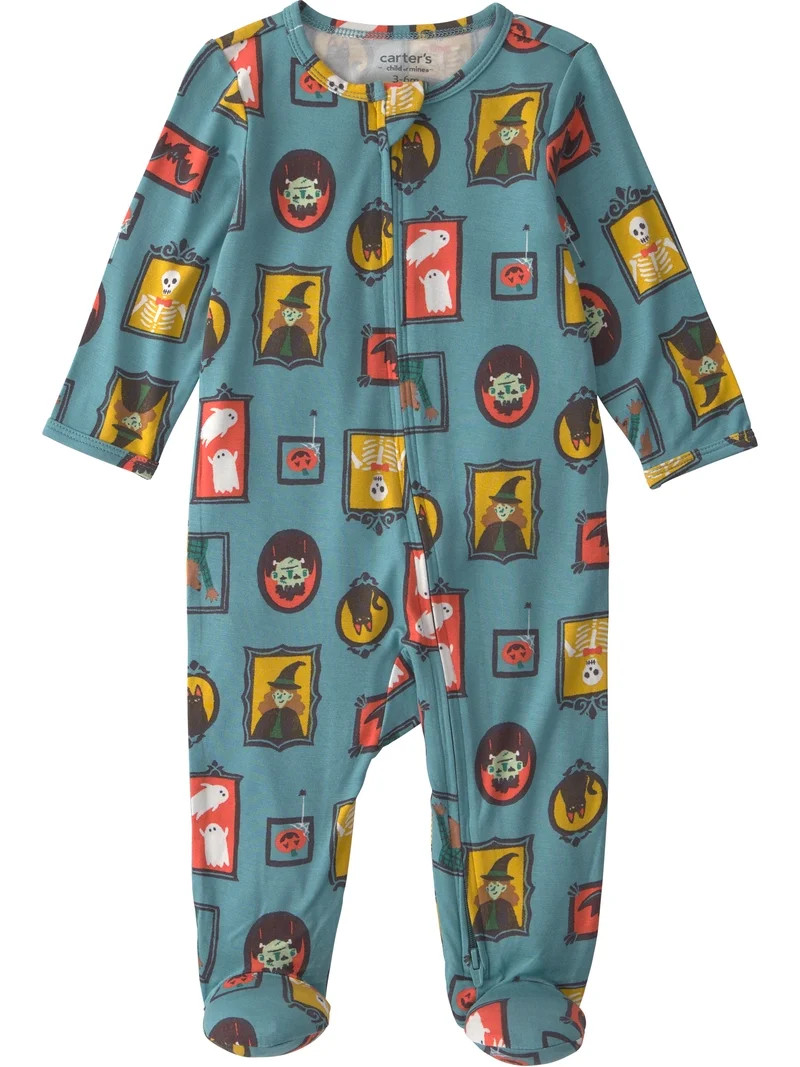 Carter's Child of Mine Baby ComfySoft Halloween Sleep 'N Play, Sizes, Preemie-6/9 Months | Walmart (US)