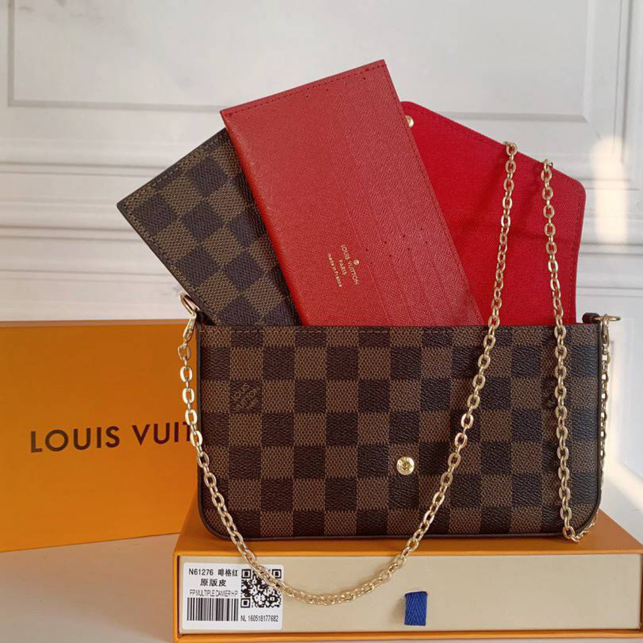 Louis Vuitton Felicie Pochette Shoulder Bag Chain Strap Purse Wallet Designer Wallet Purses Women Cross Body Bag Handbag Women Fashion Monogram Embossed Purse Fashion Classic Pochette LV Bag

#LTKGiftGuide #LTKitbag #LTKstyletip