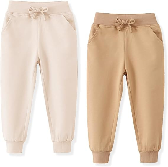 Toddler Boy Girl Cartoon Pattern Sweatpants Cotton Drawstring Elastic Waist Sport Jogger Pants wi... | Amazon (US)