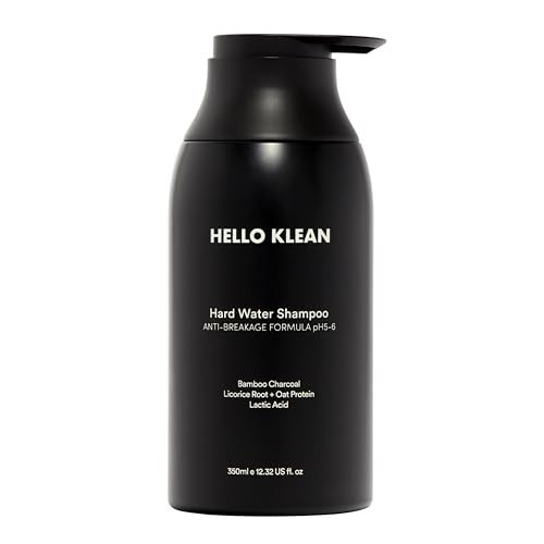 Hello Klean Hard Water Shampoo - Anti-Breakage Formula Repairs Damage Caused by Hard Water - Cleanses Dirt & Oil - Removes Mineral & Chlorine Residue - Intense Hydration Restores Bounce & Volume | Amazon (UK)