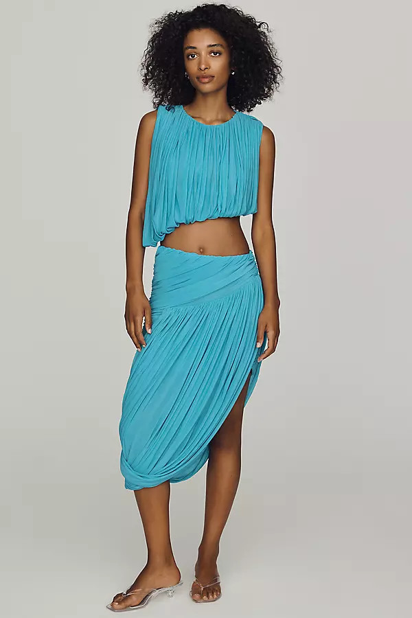 Wes Draped Skirt | Anthropologie (US)