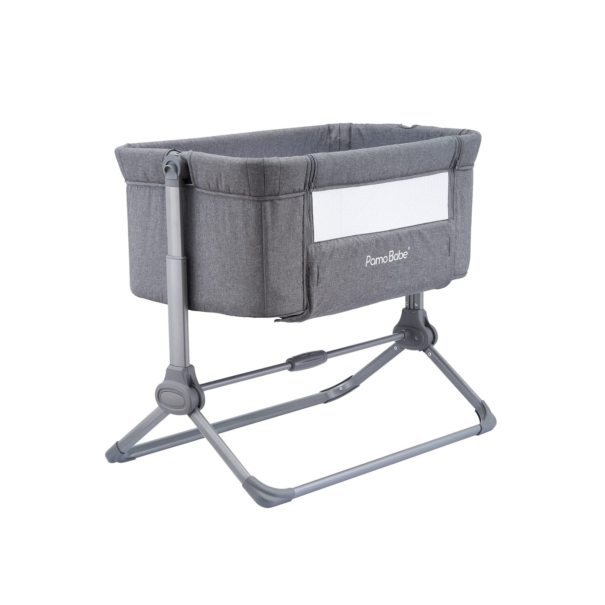 Bedside Bassinet for Baby Crib Quick One-Hand Folding Bedside Sleeper 4 Adjustable Heights Co-Sleeper | Bed Bath & Beyond