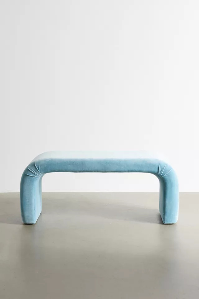 Juliette Velvet Bench | Urban Outfitters (US and RoW)