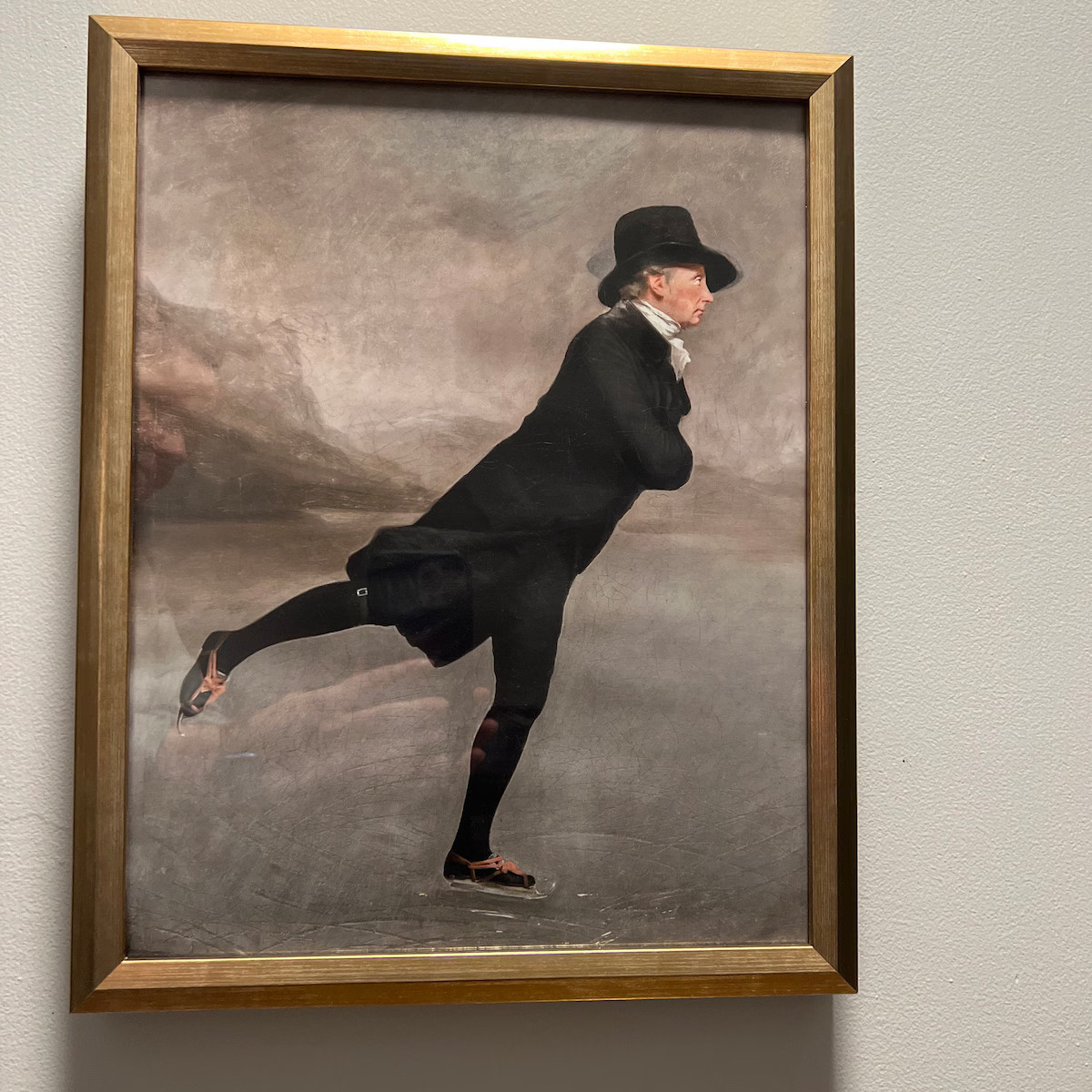 Vintage Dark Winter Wall Art | Gentleman Skating PRINTABLE Art | Moody Neutral Holiday Decor | 97... | Etsy (US)