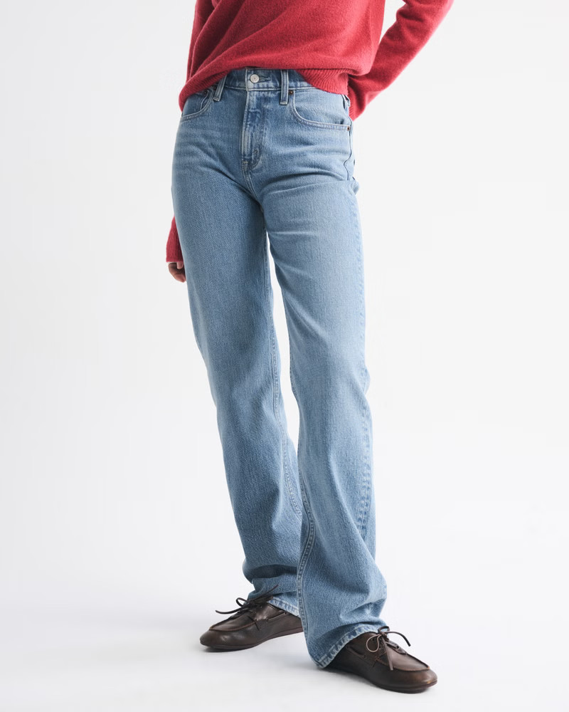 High Rise 90s Relaxed Jean | Abercrombie & Fitch (US)