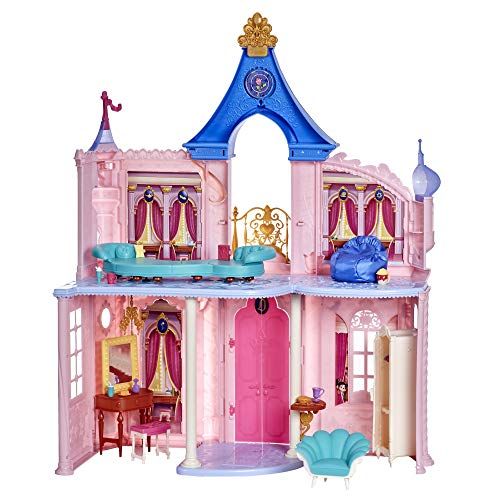 Disney Princess Fashion Doll Castle, Dollhouse 3.5 feet Tall with 16 Accessories and 6 Pieces of Fur | Amazon (US)