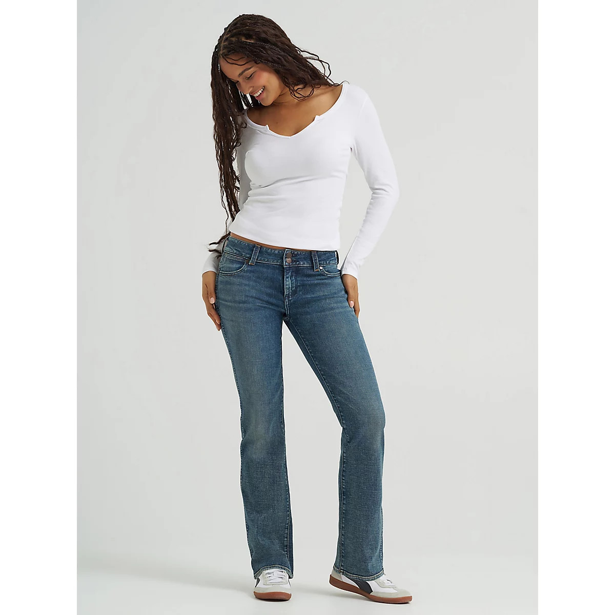 Women's Low Rise Bootcut Jean in Summit Shade | Wrangler