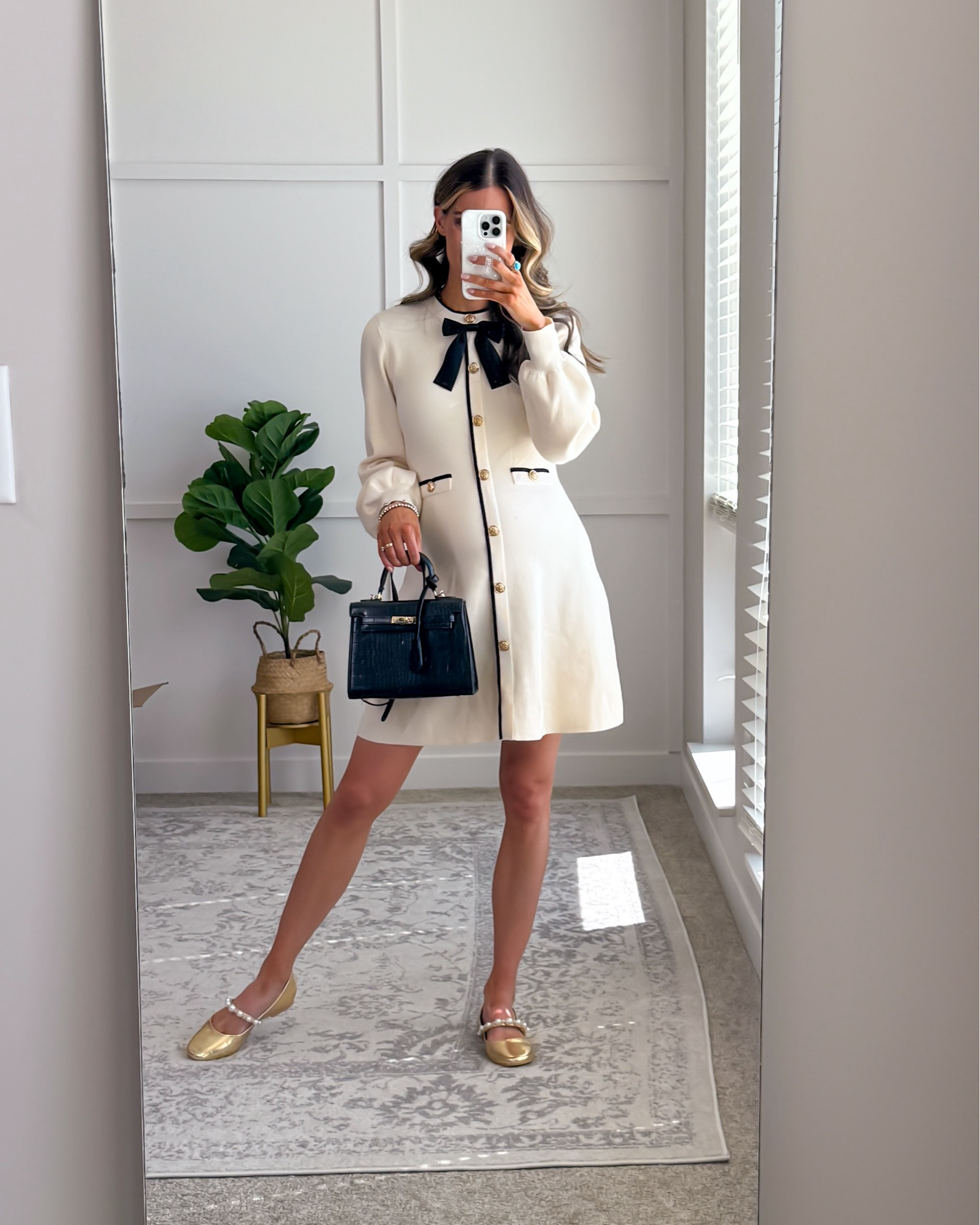 LTKCon Conference day - snappy casual 

This knit dress is perfect for a fall outfit, workwear outfit , work dress or thanksgiving day outfit 

Runs small. Suggest sizing up. I’m 25 weeks pregnant and wearing a large (usually wear a small) 

Bump friendly 

#LTKCon #LTKFallSale #LTKBump