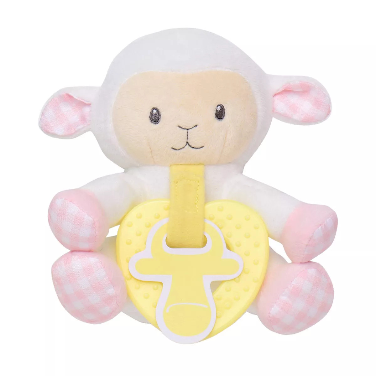 Magic Years 5" Lamb Activity Paci Pal on Header Card Teether | Target