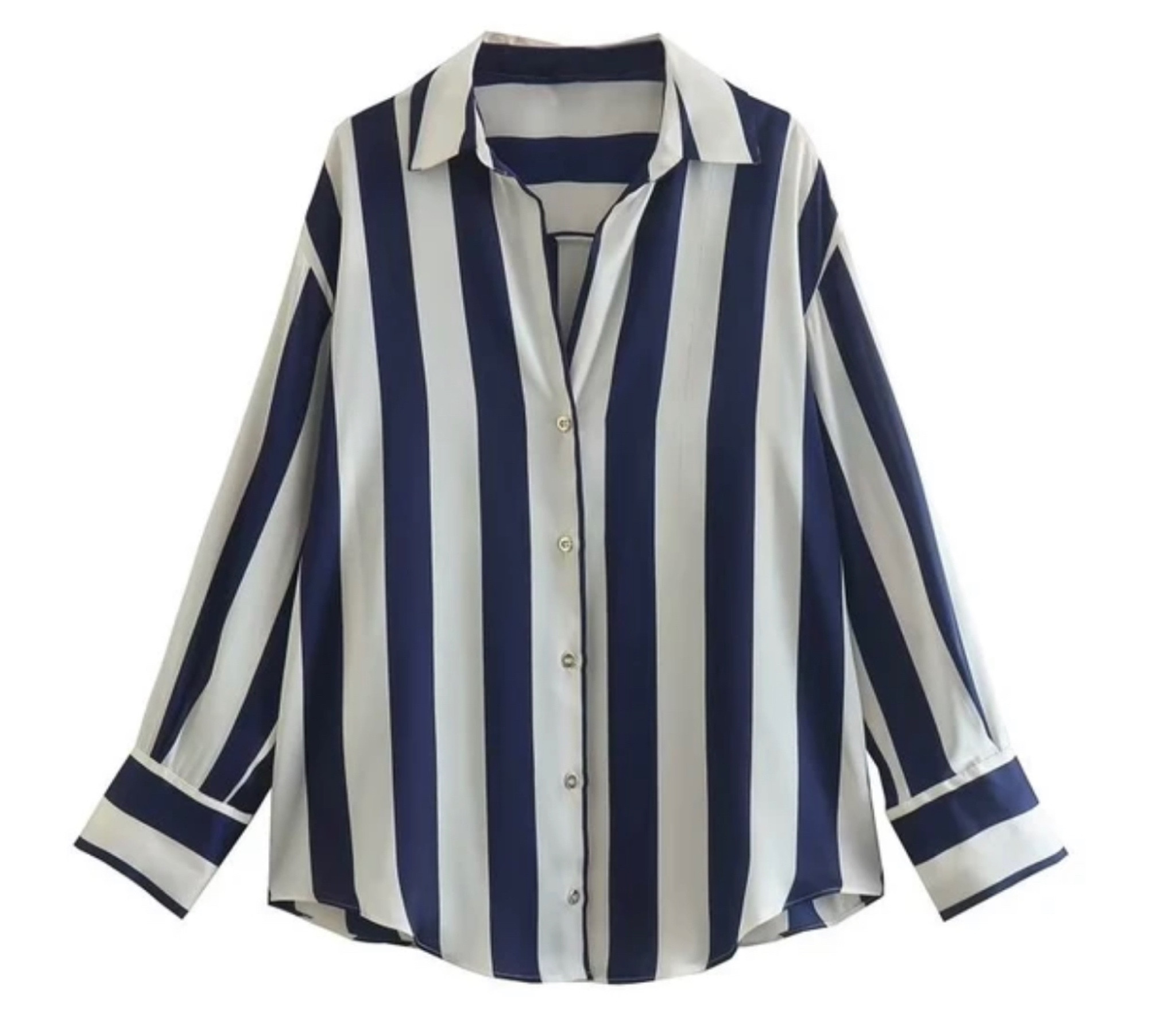 Navy & White Stripe Shirt

#LTKFind #LTKstyletip #LTKsalealert