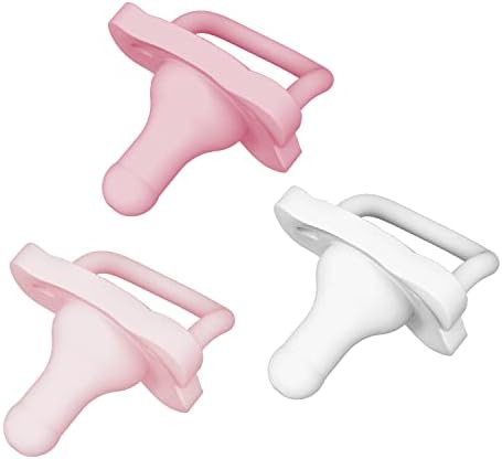Dr. Brown’s HappyPaci 100% Silicone Pacifier 0-6m, BPA Free, White, Pink, Light Pink 3-Pack | Amazon (US)