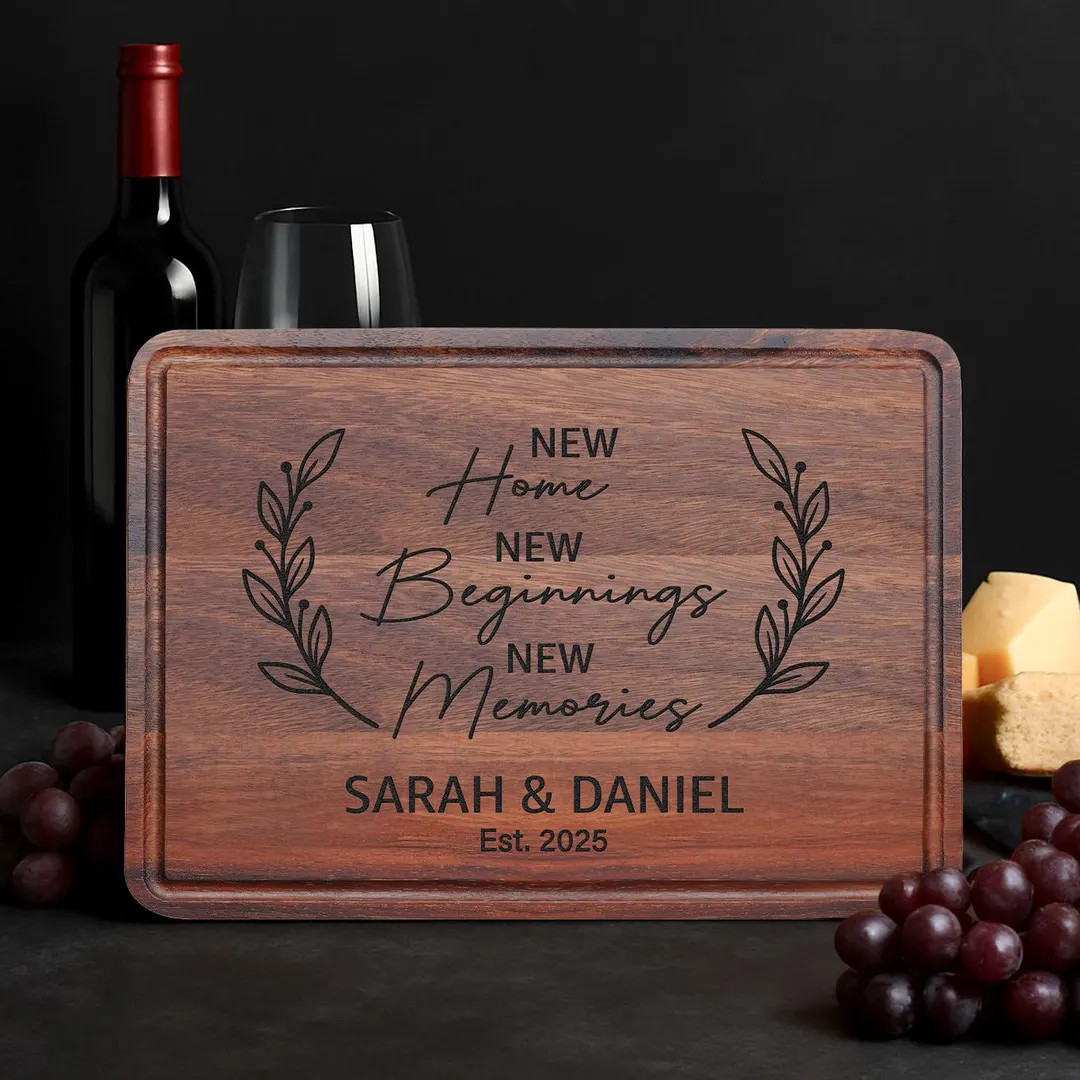 Personalized New Home Cutting Board: Engraved First Home Gift - Etsy | Etsy (US)