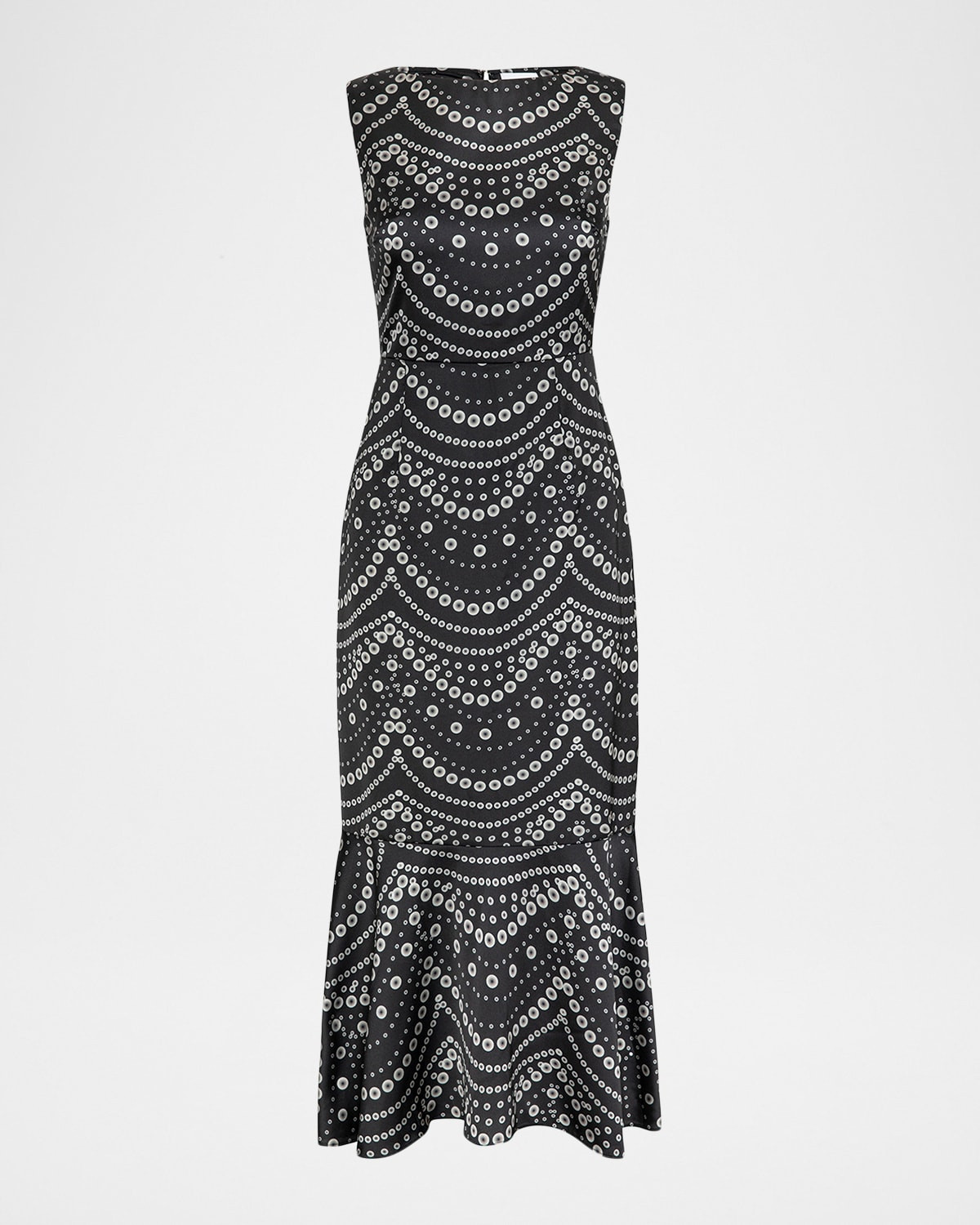 Stranded Pearls Patricia Midi Dress | Neiman Marcus