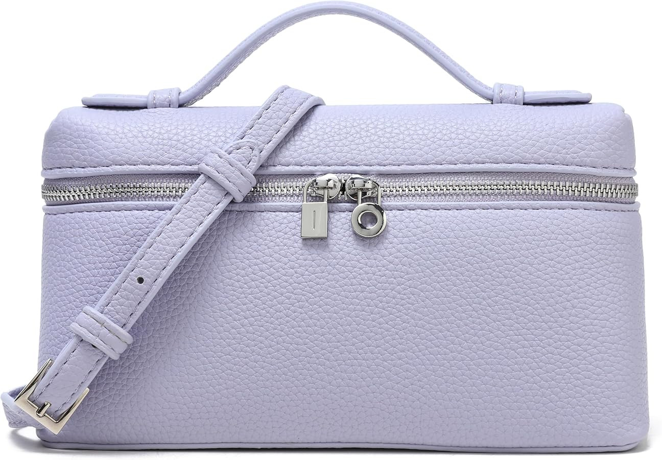 Crossbody Bag for Women Small Top Handle Handbag Leather Shoulder Pouch Purse | Amazon (US)