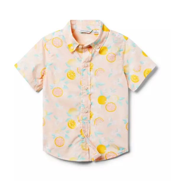 Citrus Floral Poplin Shirt | Janie and Jack