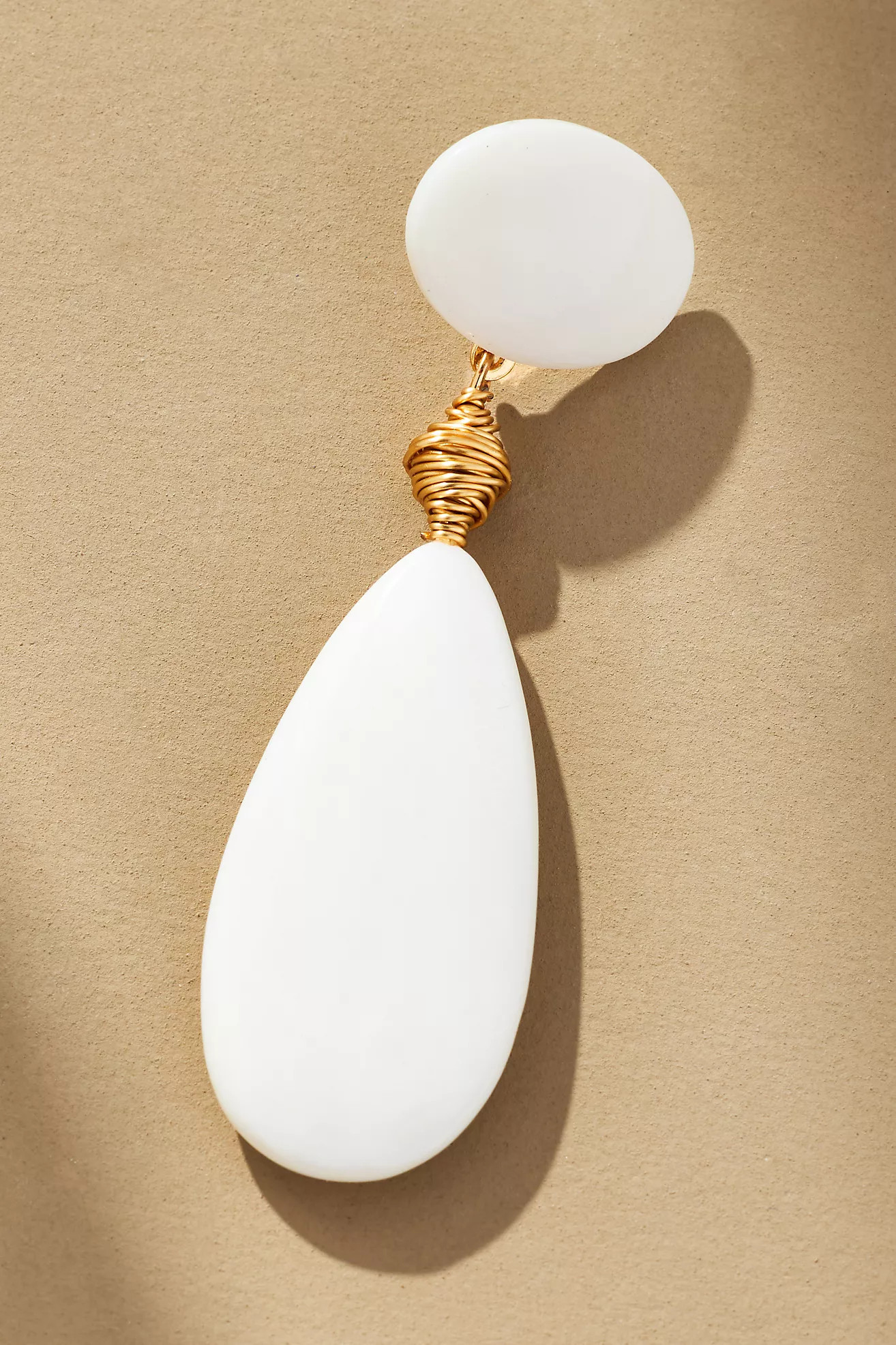 Double Stone Drop Earrings | Anthropologie (US)