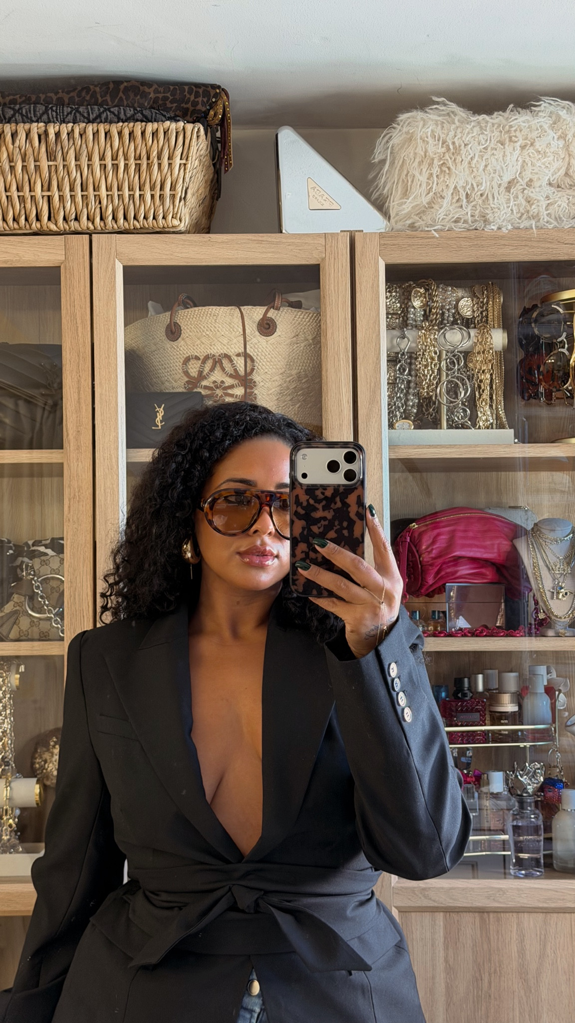 The look that will make you feel like the baddest around
Jeans: size 12 
Blazer: largee

#LTKCyberWeek #LTKPlusSize #LTKootd