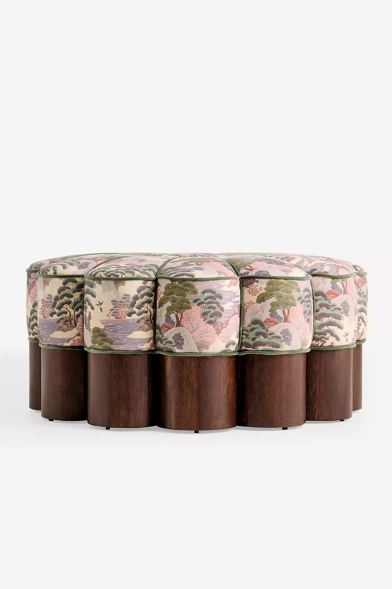 Merve Kahraman Floral Ottoman | Anthropologie (US)