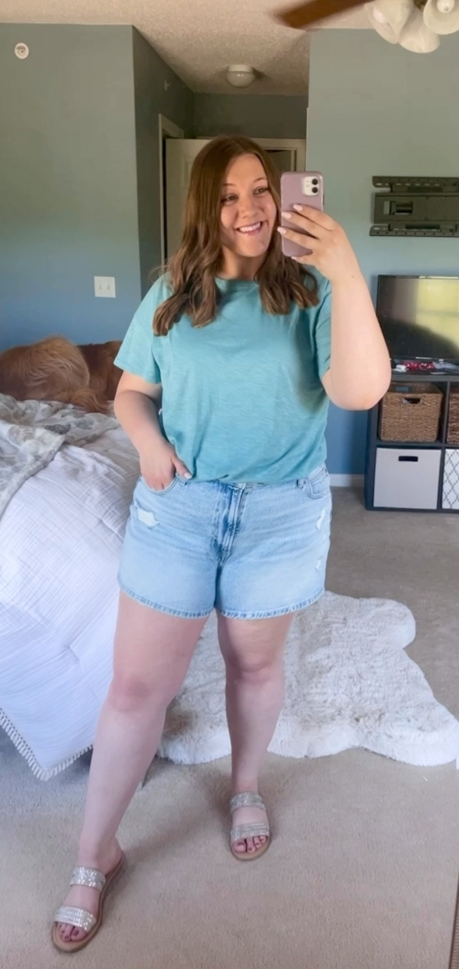 This tee and shorts combo from Maurice’s is going to be a summer go-to! The shorts have just the right amount of stretch and the tee is so lightweight! My sandals are from Target a few summers ago so I’ll link some pairs that are similar! 

#targetstyle #targetfinds #mauricesstyle #mauricesfinds #mauricesfashion #midsizestyle #midsizefashion #curvystyle #curvyfashion

#LTKFindsUnder50 #LTKSaleAlert #LTKMidsize
