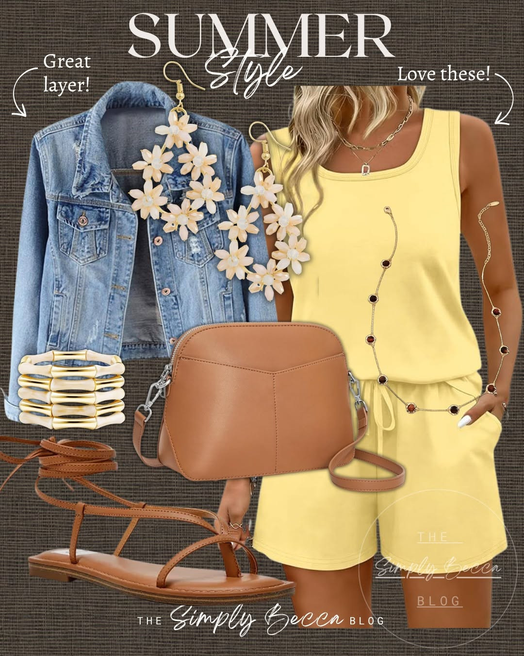 Got this set in recently and it’s *so* cute. 
Minimal summer outfits with maximum impact.

      @Anthropologie @Macys 

 #ltkwomens #summerstyle #summerset #floralearrings #goldbracelet #amazonfashionfinds #LTKootd #LTKSeasonal #LTKTravel