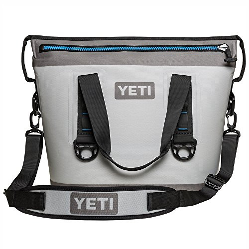 YETI Hopper Two 20 Portable Cooler, Fog Gray / Tahoe Blue | Amazon (US)