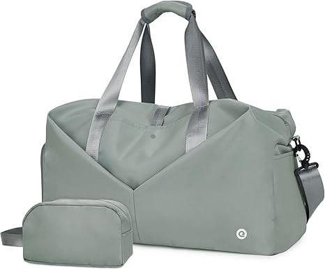 Ceneda 20" Gym Bag for Women with Wet Pocket & Shoe Compartment, Lightweight Duffel Waterproof Ca... | Amazon (US)