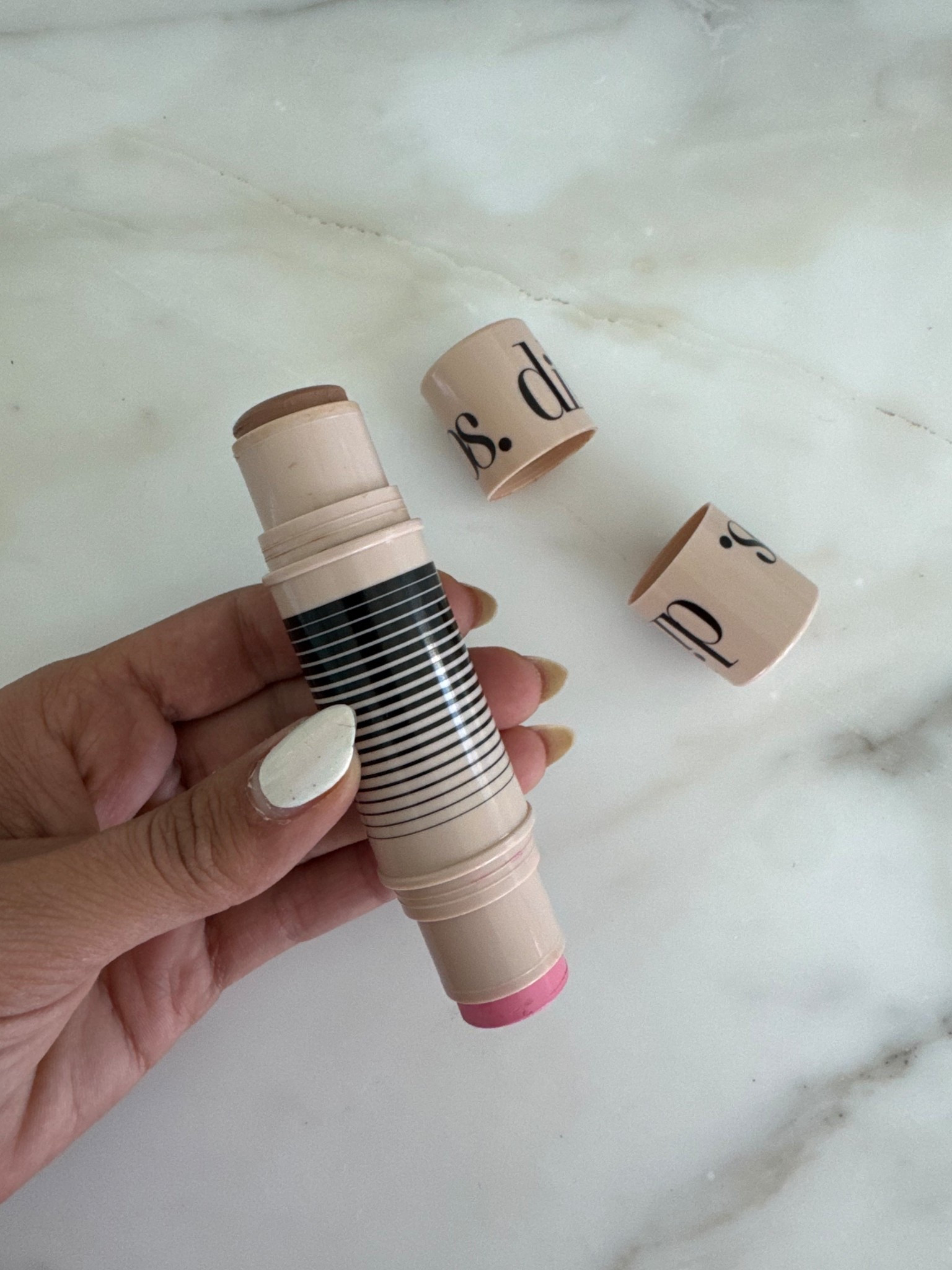 Dibs bronzer and blush stick that is use so much and it’s the easiest for reapplying and traveling with. Pairs amazing with their duel brush that is amazingly priced for what it is and is the best brush I owned! 

I have shades 2.5 and 3 and use both! 

#LTKFestival #LTKBeauty #LTKFindsUnder50