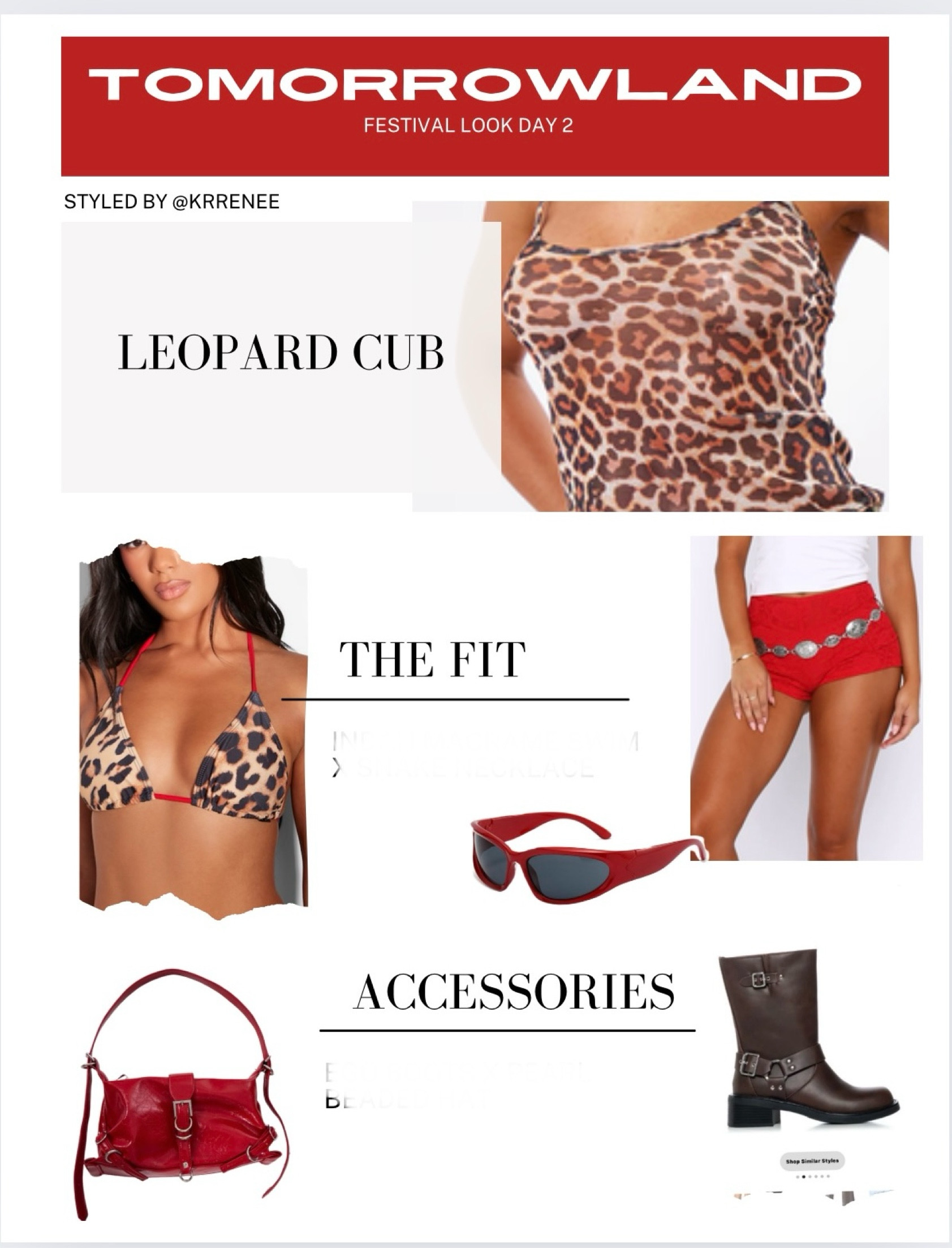Tomorrowland music festival red leopard rave outfit inspo ideas hot shorts lace Amazon plt petite fashion summer travel style finds #ltkfestival


#LTKTravel #LTKSummerSales #LTKStyleTip