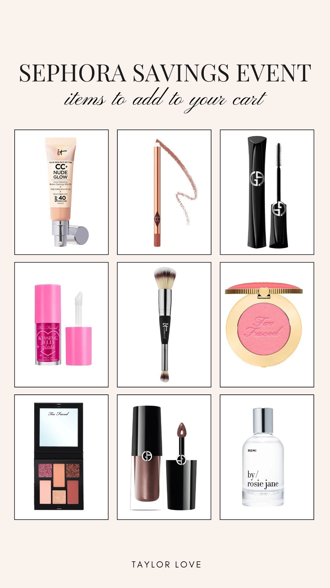 The items you have to add to your cart during the Sephora Sale! Use code EVERYTHING to save on these makeup favorites!

#LTKBeauty #LTKSaleAlert #LTKSeasonal