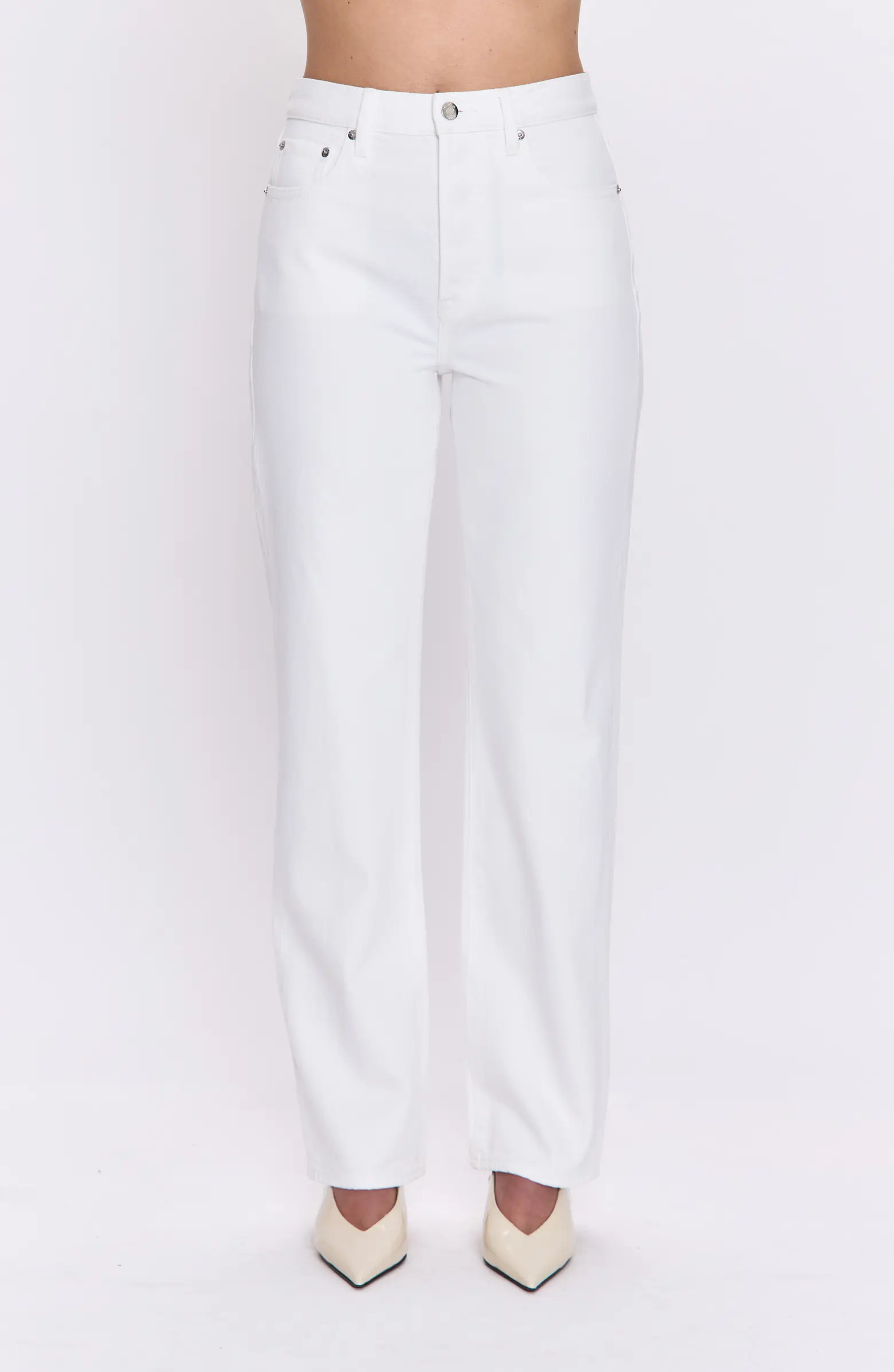 Cassie High Rise Straight Leg Jeans | Nordstrom