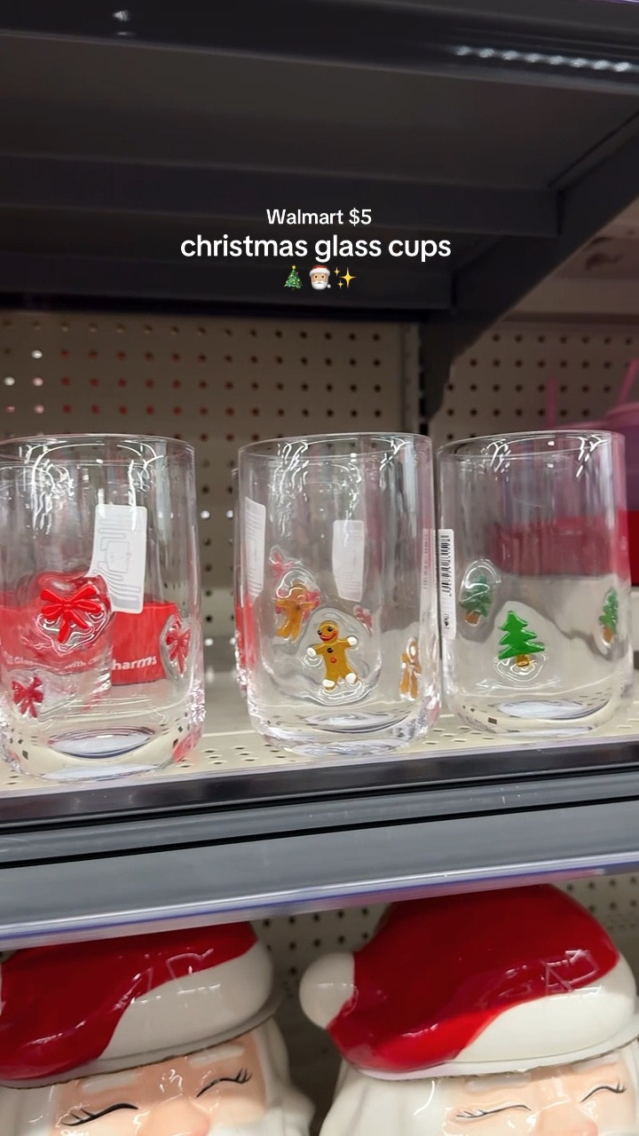 $5 WALMART GLASS CUPS FOR CHRISTMAS ✨🎄

#LTKGiftGuide #LTKHoliday #LTKSeasonal
